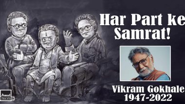 Vikram Gokhale Passes Away: Amul Pays Lovely Tribute to Veteran Marathi and Bollywood Actor (View Pic)